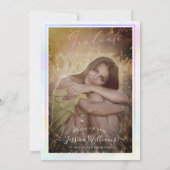 Invitation PixDezines - Diplôme Holographique Moderne (Dos)