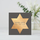 Invitation PixDezines DIY couleur/typographie/bar-mitsva (Debout devant)