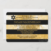 Invitation PixDezines do-it-yourself bande de couleur/fausse (Dos)