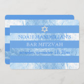 Invitation PixDezines do-it-yourself bande de couleur/fausse  (Devant / Derrière)