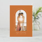 Invitation PixDezines do-it-yourself couleur Arch Frame Terra (Debout devant)