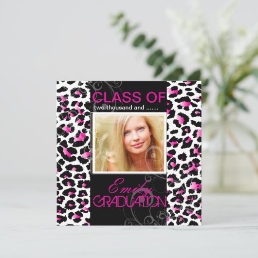 Invitation PixDezines do-it-yourself diplôme 2012, guépard (Debout devant)