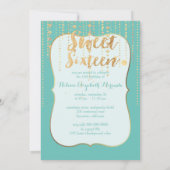 Invitation PixDezines doux 16, Parties scintillant de cordes  (Dos)