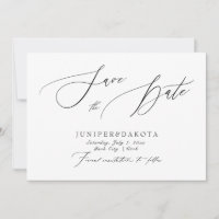 PixDezines Elegant Luxe Calligraphie Enregistrer l