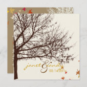 Invitation PixDezines, enneigement/hiver/do-it-yourself coule (Devant / Derrière)