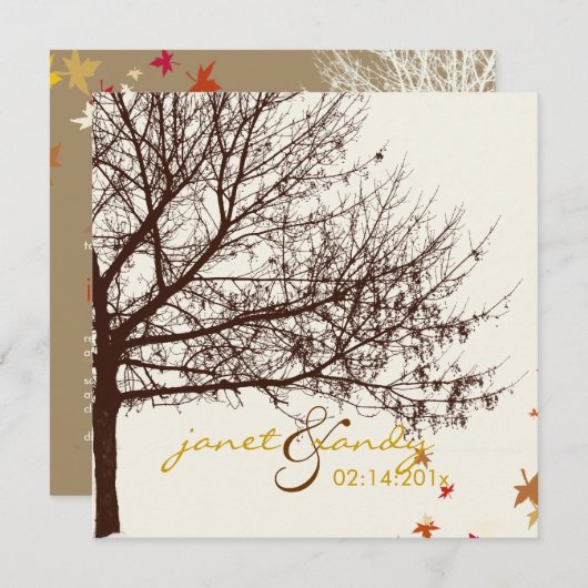 Invitation PixDezines, enneigement/hiver/do-it-yourself coule (Devant / Derrière)