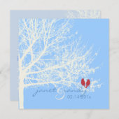 Invitation PixDezines, enneigement/hiver/do-it-yourself coule (Devant / Derrière)