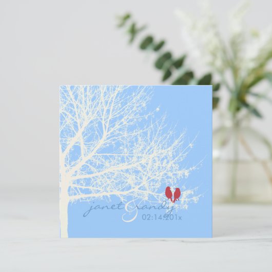 Invitation PixDezines, enneigement/hiver/do-it-yourself coule (Debout devant)