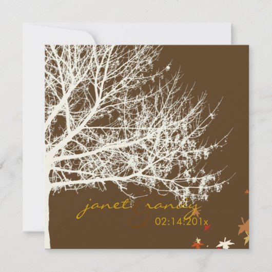 Invitation PixDezines, enneigement/hiver/do-it-yourself coule (Devant)