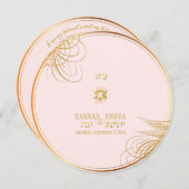 Invitation PixDezines est mon bien-aimé/colombe (Devant / Derrière)