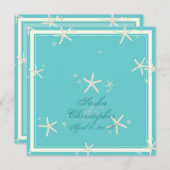 Invitation PixDezines, étoile de mer/do-it-yourself couleur a (Devant / Derrière)