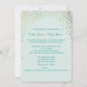 Invitation PixDezines fantaisie/fantaisie dorée/couleur do-it (Dos)