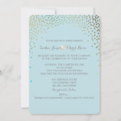 Invitation PixDezines fantaisie/fantaisie dorée/couleur do-it (Dos)