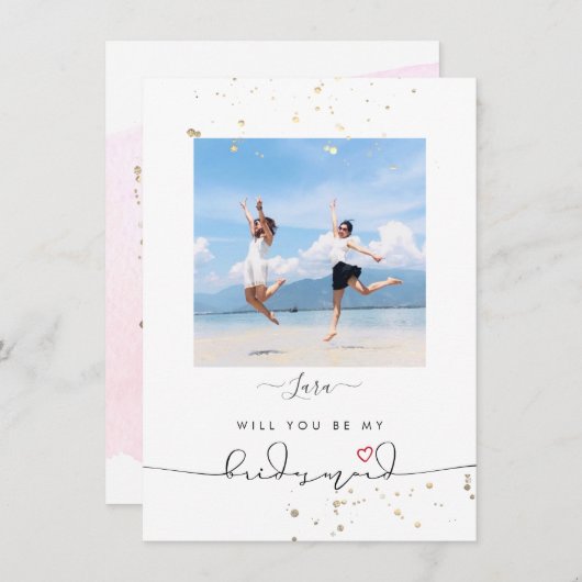 Invitation PixDezines Faux Parties scintillant Vous Sera .. B (Devant / Derrière)