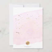 Invitation PixDezines Faux Parties scintillant Vous Sera .. B (Dos)