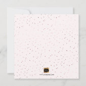 Invitation PixDezines Faux Rose Gold Will You Matron (Dos)