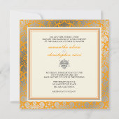 Invitation PixDezines FAUX SILVER DÉSIR/DO-IT-YOURSELF arrièr (Dos)