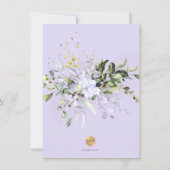 Invitation PixDezines Fête des mariées Eucalyptus de gomme vi (Dos)