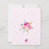 Invitation PixDezines Floral Watercolor (Dos)