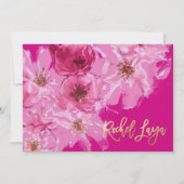 Invitation PixDezines Floral Watercolor Bat mitzvah (Dos)