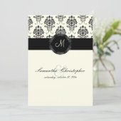 Invitation PixDezines Florentius Damask| DO-IT-YOURSELF coule (Debout devant)