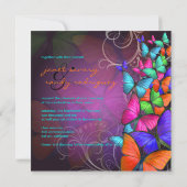 Invitation PixDezines Fluttering By/Neon color/prum (Dos)