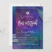 Invitation PixDezines Galaxy+Talitz Bar Mitzvah (Devant)