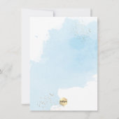 Invitation PixDezines H2 Baptême Bleu + 1er Anniversaire (Dos)