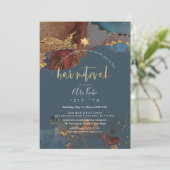 Invitation PixDezines H2 Galaxie moderne Abstrait Bar Mitzvah (Debout devant)