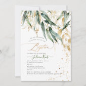 Invitation PixDezines H2 Gomme de saule rustique Eucalyptus B (Devant)