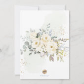 Invitation PixDezines H2 Roses Alabaster Baptême (Dos)