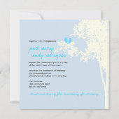 Invitation PixDezines Inséparables, Snow Ash Tree/DO-IT-YOURS (Dos)