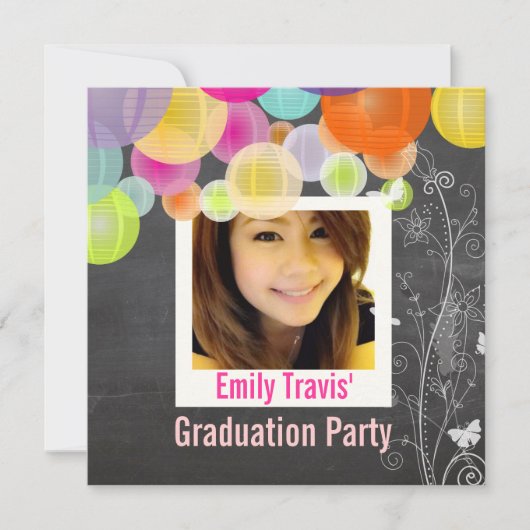 Invitation PixDezines, jeu pour la fête en plein air (Devant)