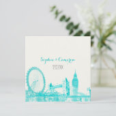 Invitation PixDezines londres/DO-IT-YOURSELF couleur arrière  (Debout devant)