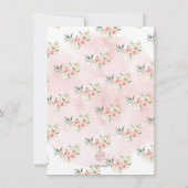 Invitation PixDezines Lunch Bubbly/Pink Champagne Glass (Dos)