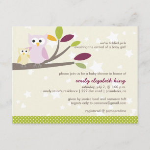 Invitation PixDezines Maman+baby pour un baby shower