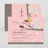 Invitation PixDezines Maman+baby pour une douche (Devant / Derrière)