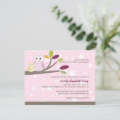 Invitation PixDezines maman+bébé pour un baby shower (Debout devant)