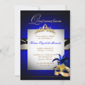Invitation PixDezines Masquerade/Quincenera/DO-IT-YOURSELF co (Dos)