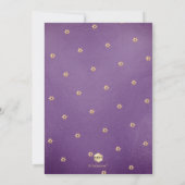 Invitation PixDezines Minimaliste Dusty Purple Mitzvah, Scrip (Dos)