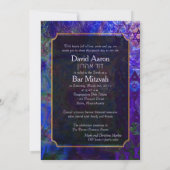 Invitation PixDezines Mod/Bar Mitzvah/Star of David/Violet (Dos)