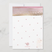 Invitation PixDezines Moderne Abstrait Tallit Bat mitzvah Ros (Dos)