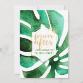 Invitation PixDezines Monstera hawaïenne/do-it-yourself coule (Devant)