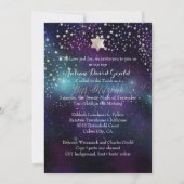 Invitation PixDezines NIGHT SKY BAR MITZVAH ✡ (Dos)