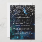 Invitation PixDezines Night Sky/Starry Night (Dos)