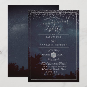 Invitation PixDezines Nuit de la fête d'engagement Skly