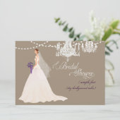 Invitation PixDezines nuptiale douche/DO-IT-YOURSELF occasion (Debout devant)