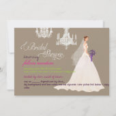 Invitation PixDezines nuptiale douche/DO-IT-YOURSELF occasion (Dos)