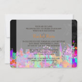 Invitation PixDezines NYC urbain/bat mitzvah (Dos)