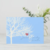 Invitation PixDezines Oiseaux de neige|Automne|Hiver|do-it-yo (Debout devant)